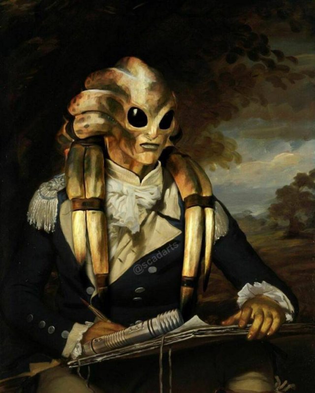'Star Wars' Movie And Classical Art (41 pics)