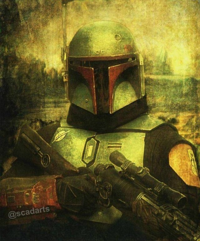 'Star Wars' Movie And Classical Art (41 pics)