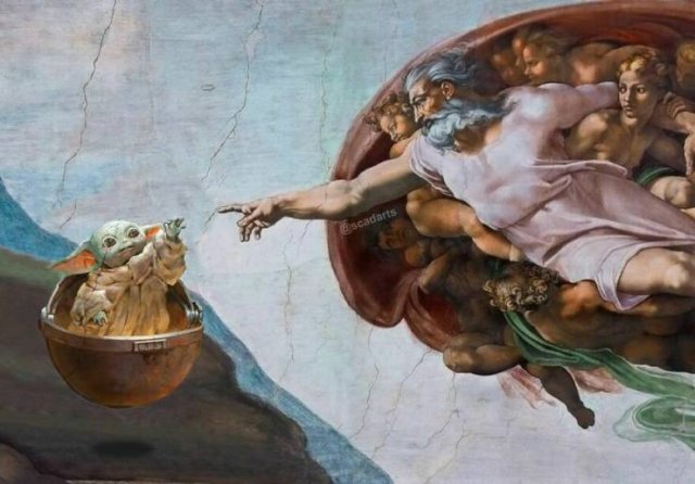 'Star Wars' Movie And Classical Art (41 pics)