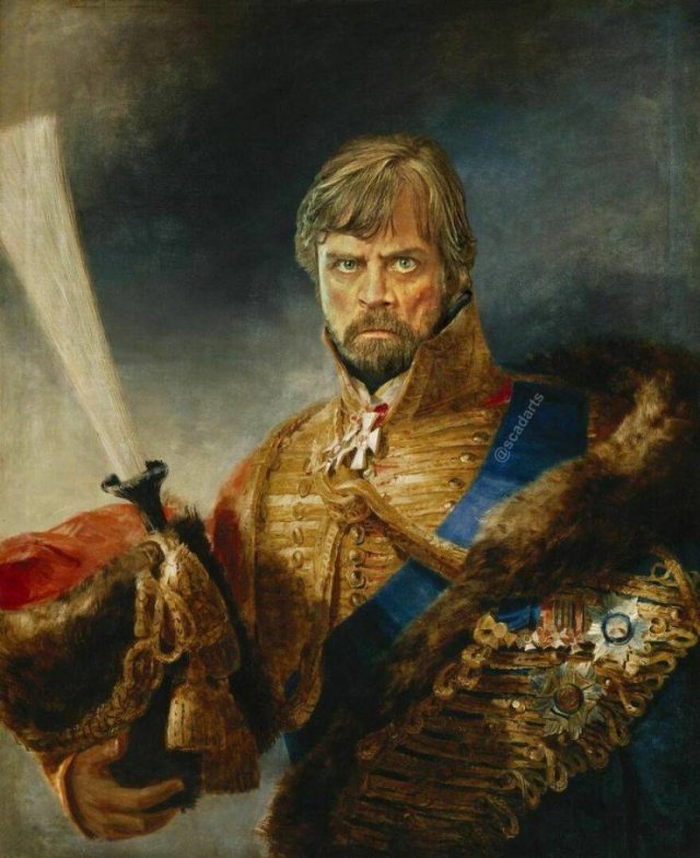 'Star Wars' Movie And Classical Art (41 pics)