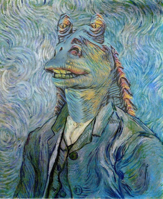 'Star Wars' Movie And Classical Art (41 pics)