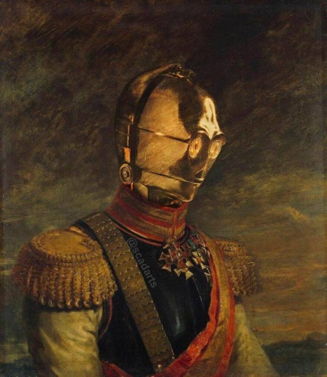 'Star Wars' Movie And Classical Art (41 pics)