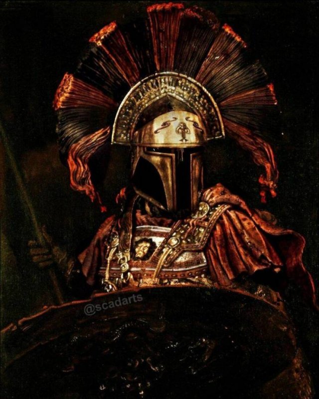 'Star Wars' Movie And Classical Art (41 pics)