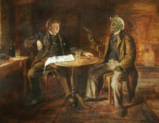 'Star Wars' Movie And Classical Art (41 pics)