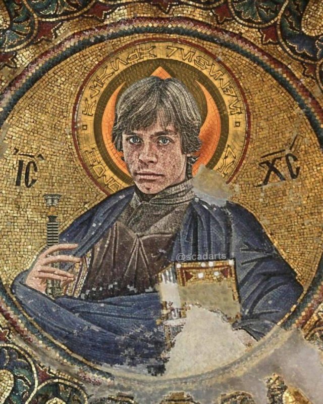 'Star Wars' Movie And Classical Art (41 pics)