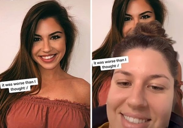 Girls With And Without Makeup (30 pics)