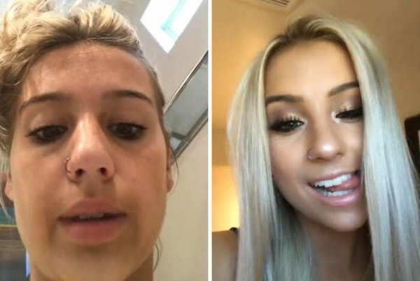 Girls With And Without Makeup (30 pics)