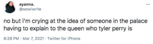 Oprah's Interview With Harry And Meghan Tweets (39 pics)