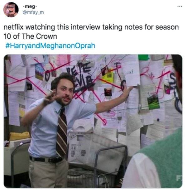 Oprah's Interview With Harry And Meghan Tweets (39 pics)