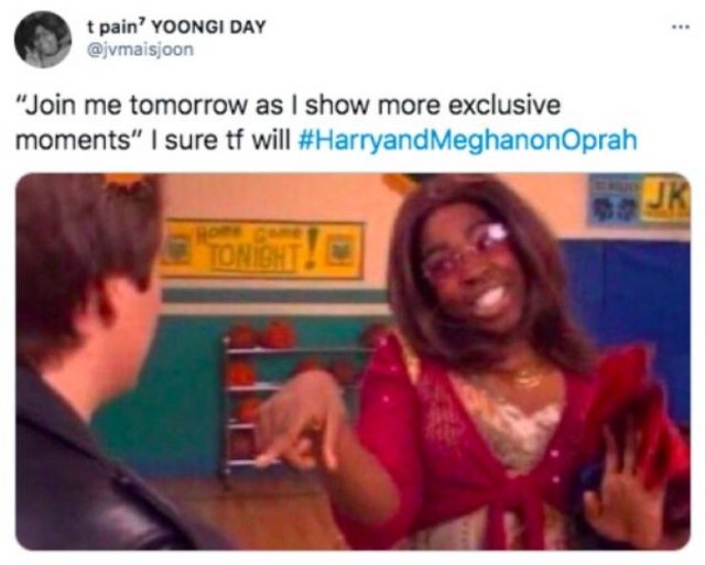 Oprah's Interview With Harry And Meghan Tweets (39 pics)