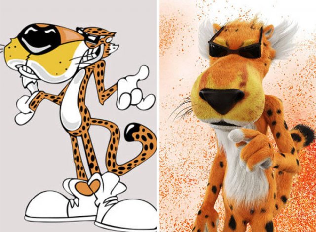 Famous Brand Mascots Evolution (22 pics)