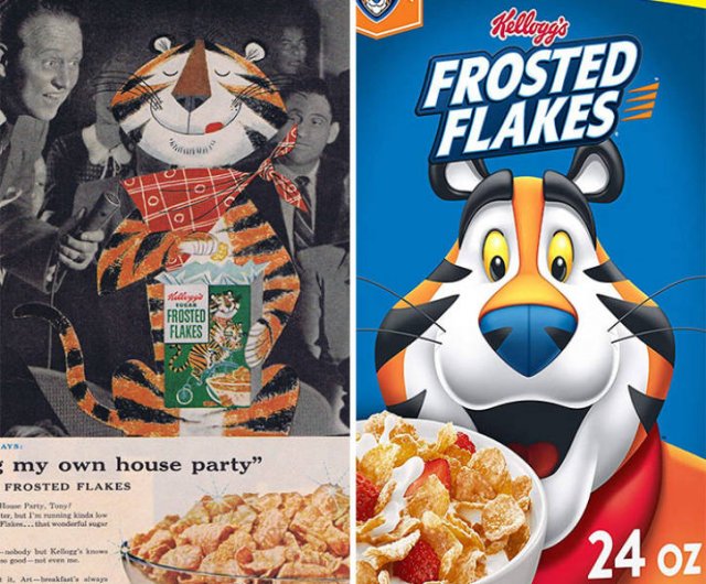 Famous Brand Mascots Evolution (22 pics)