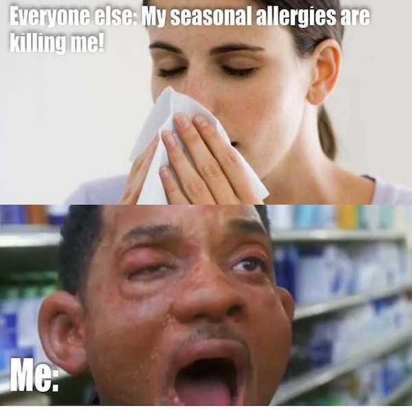 Memes For Allergic People (33 pics)