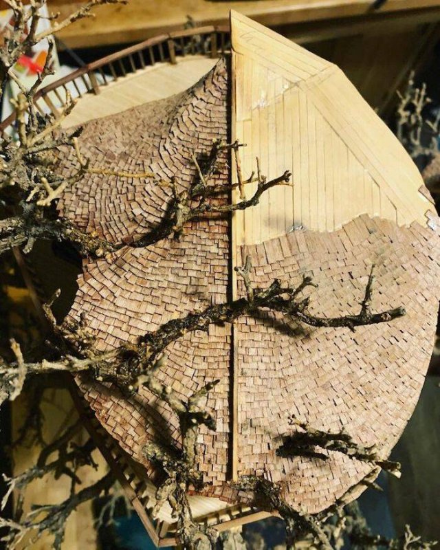 Tiny Bonsai Treehouses By Dave Creek (29 pics)