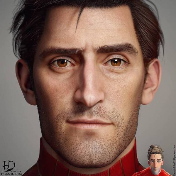 Pop Culture Characters Were Turned Into Real Life People (25 pics)