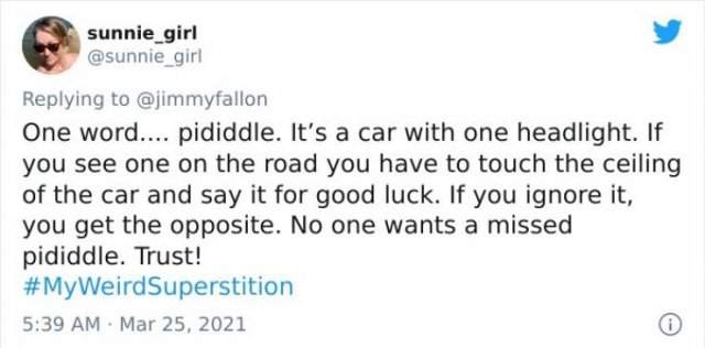 People Share Their Weird Superstitions (36 pics)