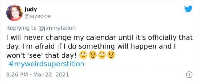 People Share Their Weird Superstitions (36 pics)