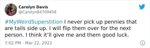 People Share Their Weird Superstitions (36 pics)