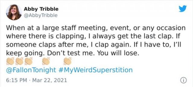 People Share Their Weird Superstitions (36 pics)