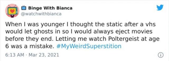 People Share Their Weird Superstitions (36 pics)