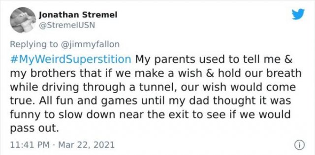 People Share Their Weird Superstitions (36 pics)