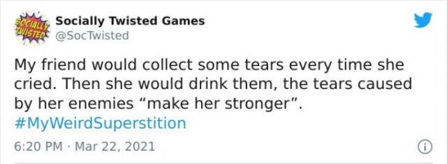 People Share Their Weird Superstitions (36 pics)