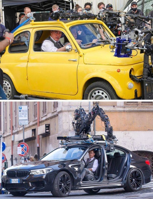 Behind The Scenes Of Popular Movies (24 pics) Behind The Scenes Of Popular Movies (24 pics)