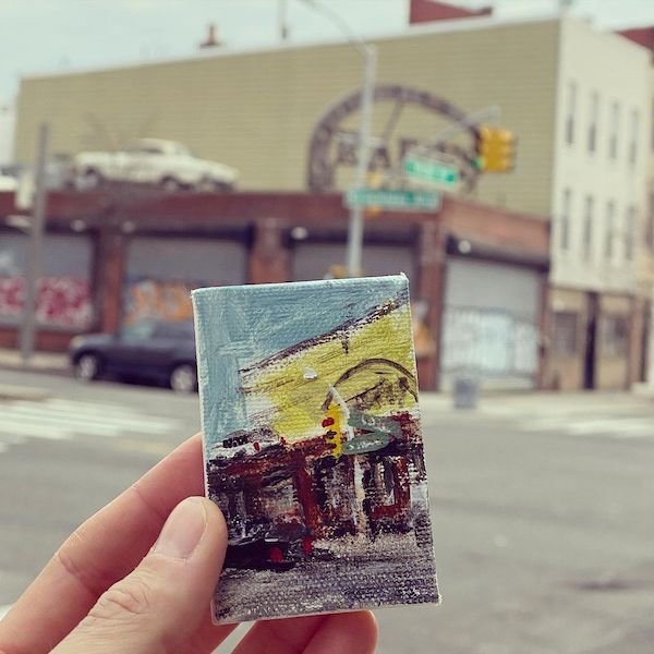 NY Artist Hid Miniature Paintings In Easter Eggs (9 pics)