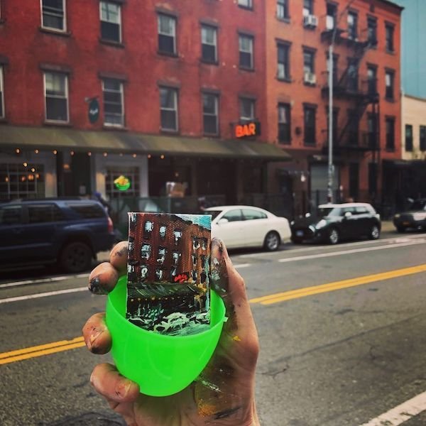 NY Artist Hid Miniature Paintings In Easter Eggs (9 pics)