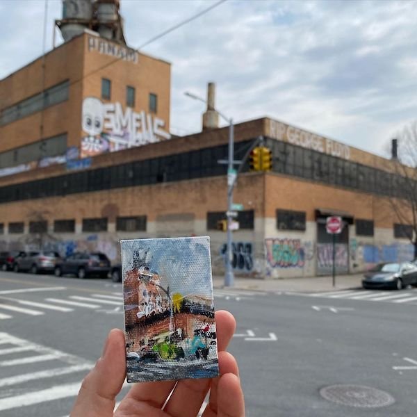NY Artist Hid Miniature Paintings In Easter Eggs (9 pics)