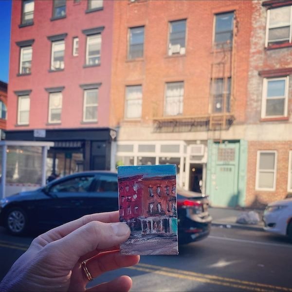 NY Artist Hid Miniature Paintings In Easter Eggs (9 pics)