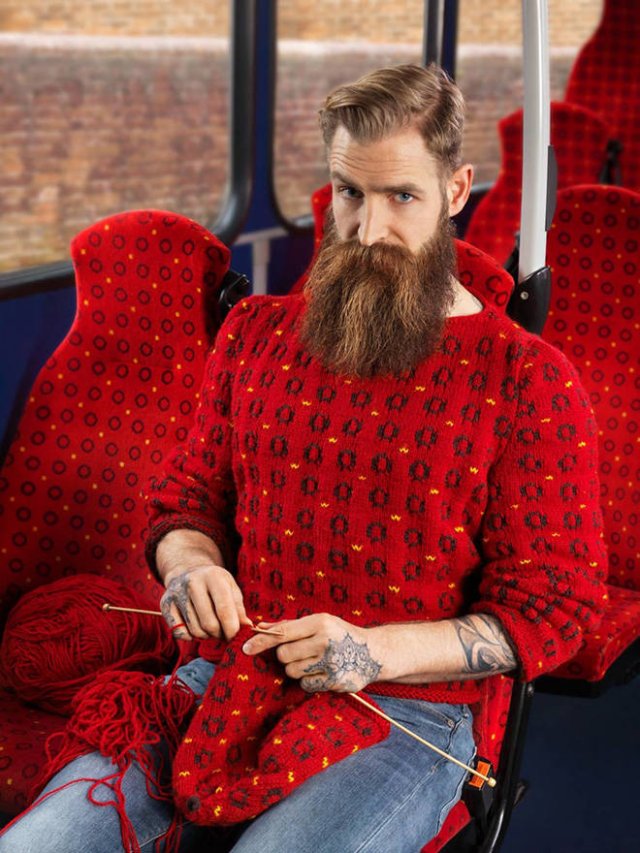 Knitted Camouflage (21 pics)