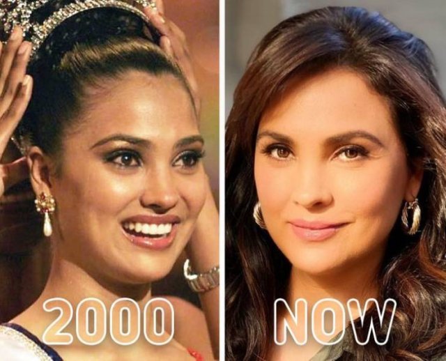 Beauty Queens: When They Won Their Crowns And Now (12 pics)