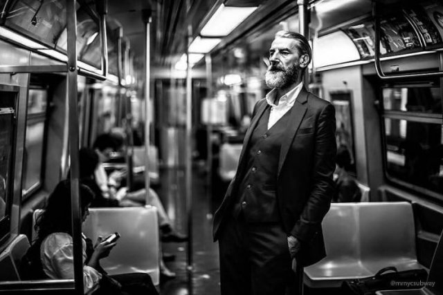 Amazing New York Subway Passenger Photos By Mr. NYC Subway (46 pics)