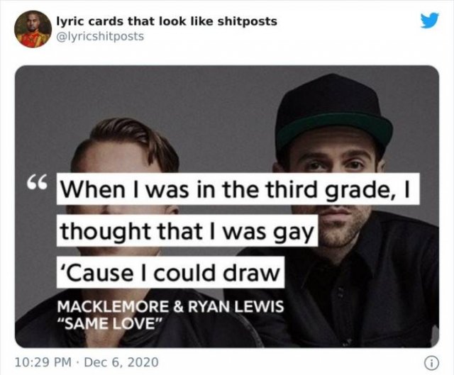 What's Wrong With These Lyrics? (25 pics)