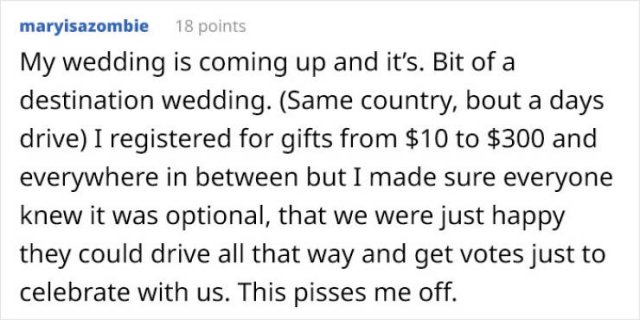 Internet Reaction To A Brides Demand $400 From Each Guest (22 pics)