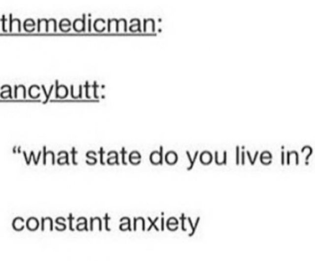 Anxiety Memes And Tweets (28 pics)