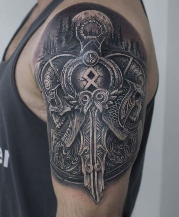 Viking Tattoos (38 pics)