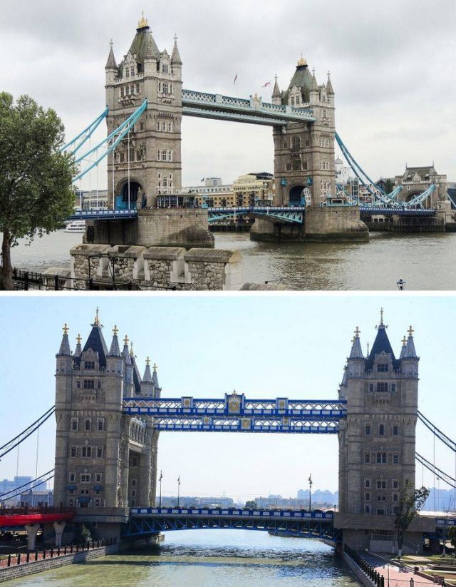 Touristic Popular Sights And Their Twins In Other Countries (20 pics) Touristic Popular Sights And Their Twins In Other Countries (20 pics)