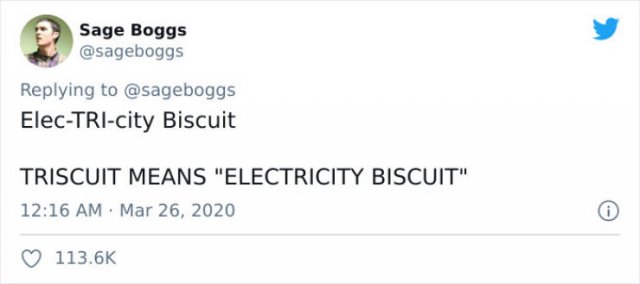Man Explained The Meaning Of 'Triscuit' (28 pics) Man Explained The Meaning Of 'Triscuit' (28 pics)