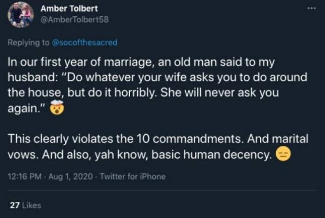 The Worst Marriage Advices (23 pics)