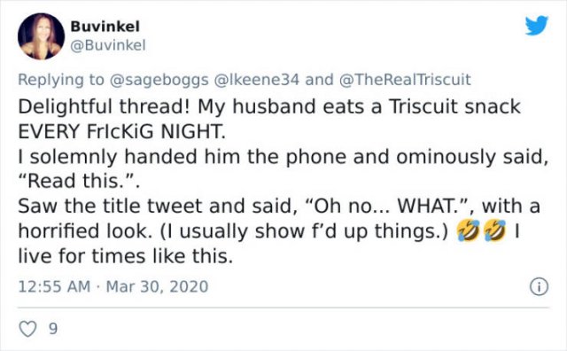 Man Explained The Meaning Of 'Triscuit' (28 pics)