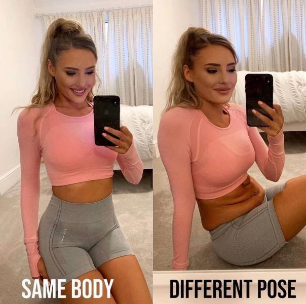 British Model Shows The Difference Between Instagram And Real Photos