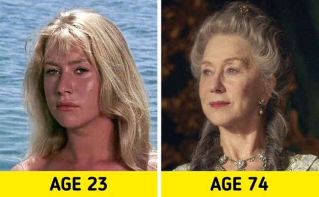 Famous Actresses: Their First Role And Their Latest Role (18 pics)