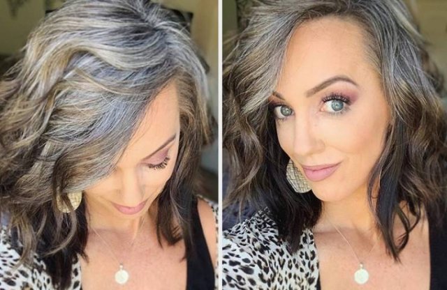 This Woman Decided To Stop Dyeing Her Hair (32 pics)