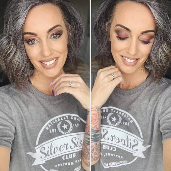 This Woman Decided To Stop Dyeing Her Hair (32 pics)