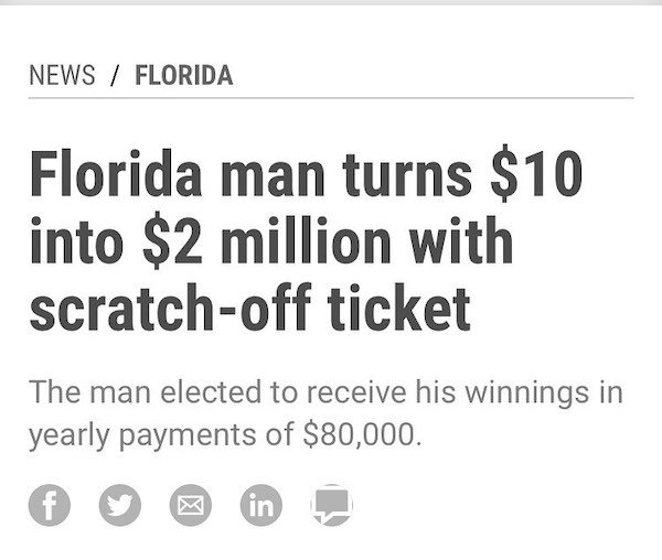 Insane Florida Headlines (28 pics)