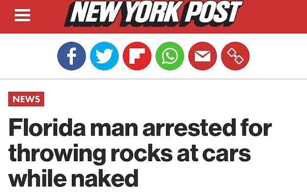 Insane Florida Headlines (28 pics)