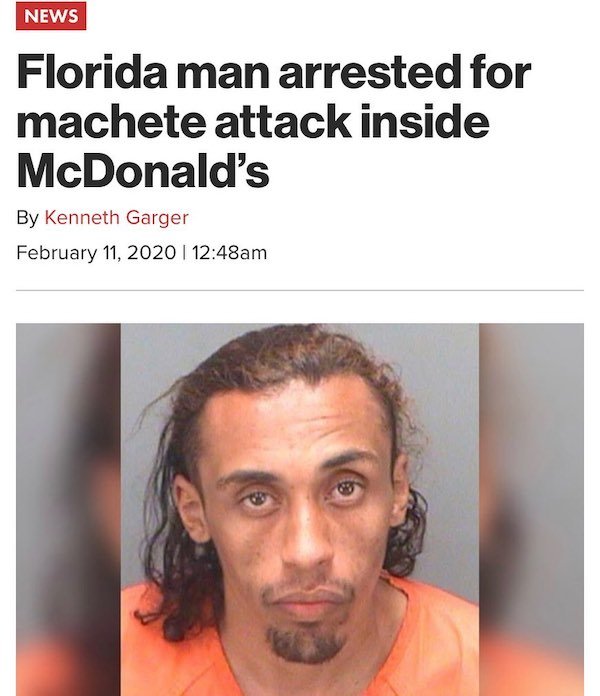 Insane Florida Headlines (28 pics)