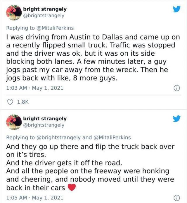 Unexpected Wholesomeness From Strangers (50 pics)
